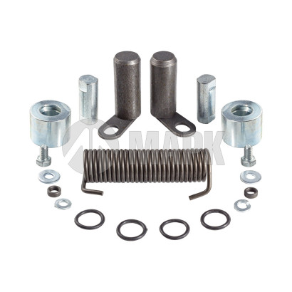 53229-3501009-22 Р/к тормозной колодки 53229 (пружина, ролик+ось, эксцентрик, болт, шайба, кольцо)