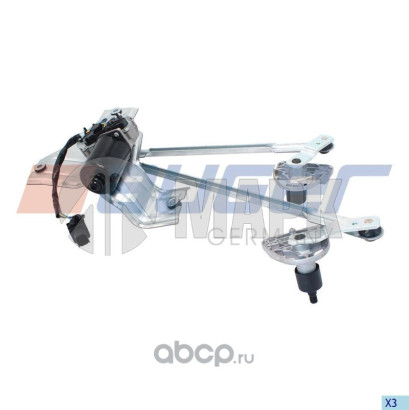 97765 Механизм стеклоочистителя A9608202381 с моторчиком а/м КамАЗ 54901/ MB Actros MP4/5 (Auger)