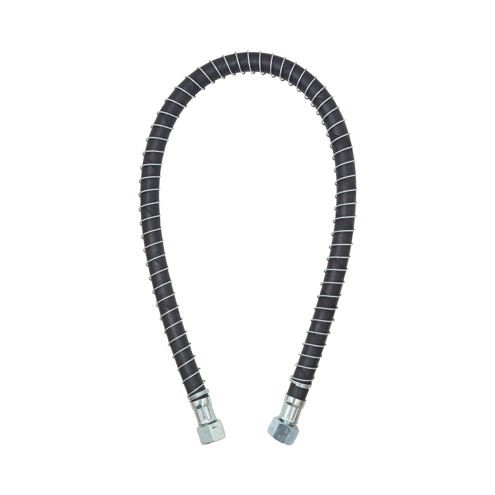 Шланг тормозной 4310 задний(гайка/гайка) длин.В ОПЛЕТКЕ