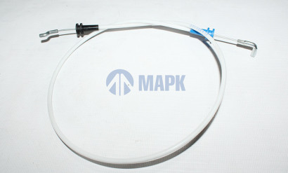 T1141-4001 Трос замка двери (левый) A9737600204 а/м КамАЗ 5490, МВ (Topcover)