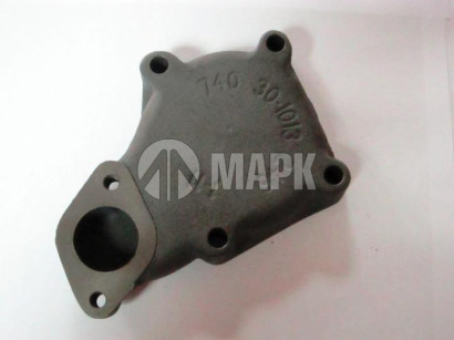 7406-1013246 Коллектор отводящий (крышка теплообменника) (чугун) Альтернатива
