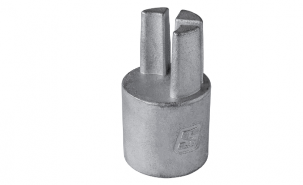 Переходник алюминиевого профиля натяжителя тента, нижний (TrailerParts)