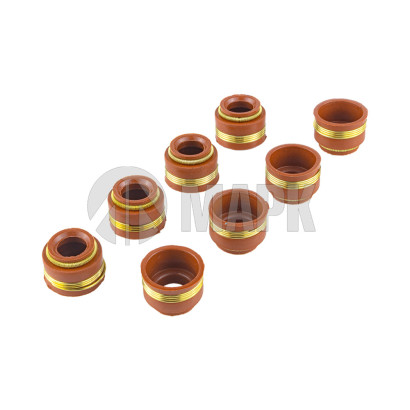 740-1007268 Манжета клапана в сб. к-т из 8 шт. (10х18х12 ) красная.