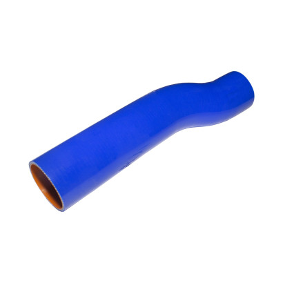 6501А5-1303260 Патрубок радиатора нижний (силикон) синий (Ф70x420) (TRUCKMARK)