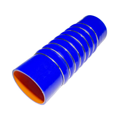 5440В9-1323094 Патрубок интеркулера (силикон) синий (Ф90х290) (TRUCKMARK)