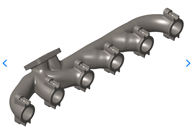 Выпускной коллектор 6CT 3931440