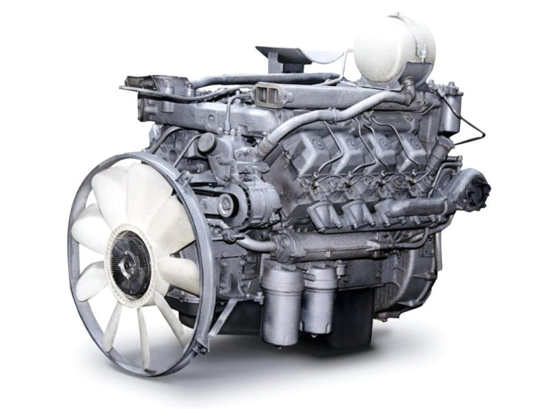 Двигатель (260 л.с., нов. ТНВД 337-20, к/вал Р0) (ОАО КАМАЗ 2014г)