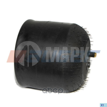 AU 344183-K02 Пневморессора с мет.стаканом 4183NP24 а/м MB Actros MP3 A9423207821 (Auger)