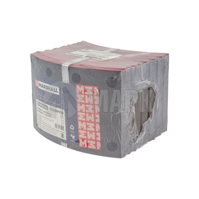 M2149939 Накладки тормозные 5511/53212-3501105 (к-т на ось, с заклепками) (Marshall)