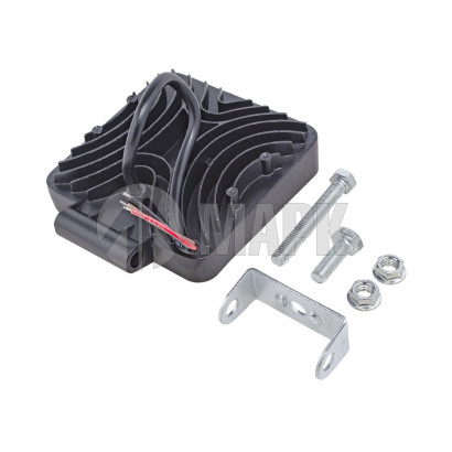 102.3738-01 Фонарь стробоскоп/постоянно оранжевый (16 диодов, 2 режима, квадратная, 3 провода, 12-24В) (КЭП)