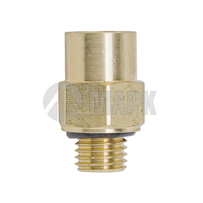 9512 8-M12х1,5 (4133) Соединитель трубки ПВХ,полиамид М12хТ8 фитинг прямой латунь (Аналог CAMOZZI)