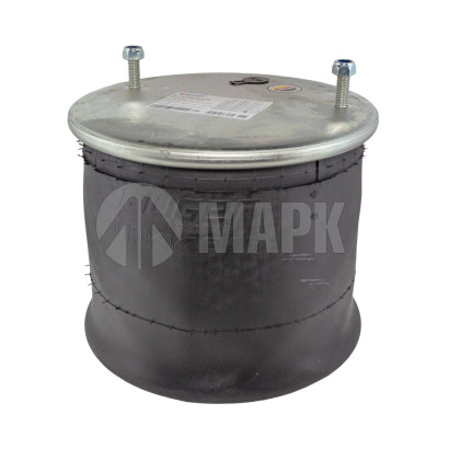 AU 344810-K16 Пневморессора 4810 с металлическим стаканом (2шп.смещены+1 отвер.М22 под возд) (Auger)