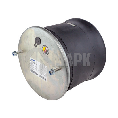 AU 344810-K16 Пневморессора 4810 с металлическим стаканом (2шп.смещены+1 отвер.М22 под возд) (Auger)