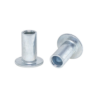 01194E Заклепки 8х18 (к-кт 100 шт) 93252 стальная, шляпка сплошная (EXOVO)