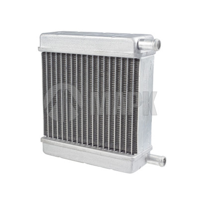 LRh 0681 Радиатор отопителя алюминевый для МТЗ-80 (трубки в одну сторону) Лузар