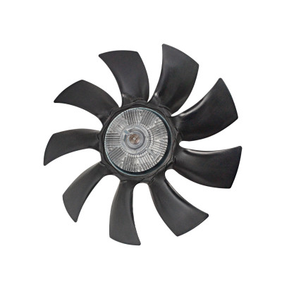 1308010LE399 Крыльчатка вентилятора d-520 мм 9 лоп. в сборе с муфтой, а/м КАМАЗ Компас 9, JAC N75,80 (TRUCKMARK)