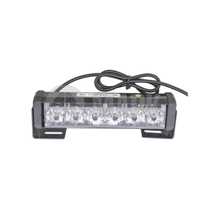 МС11.24 Фонарь маяк (стробоскоп) (6 диодов SMD, 7 режимов, 24В) (КЭП)