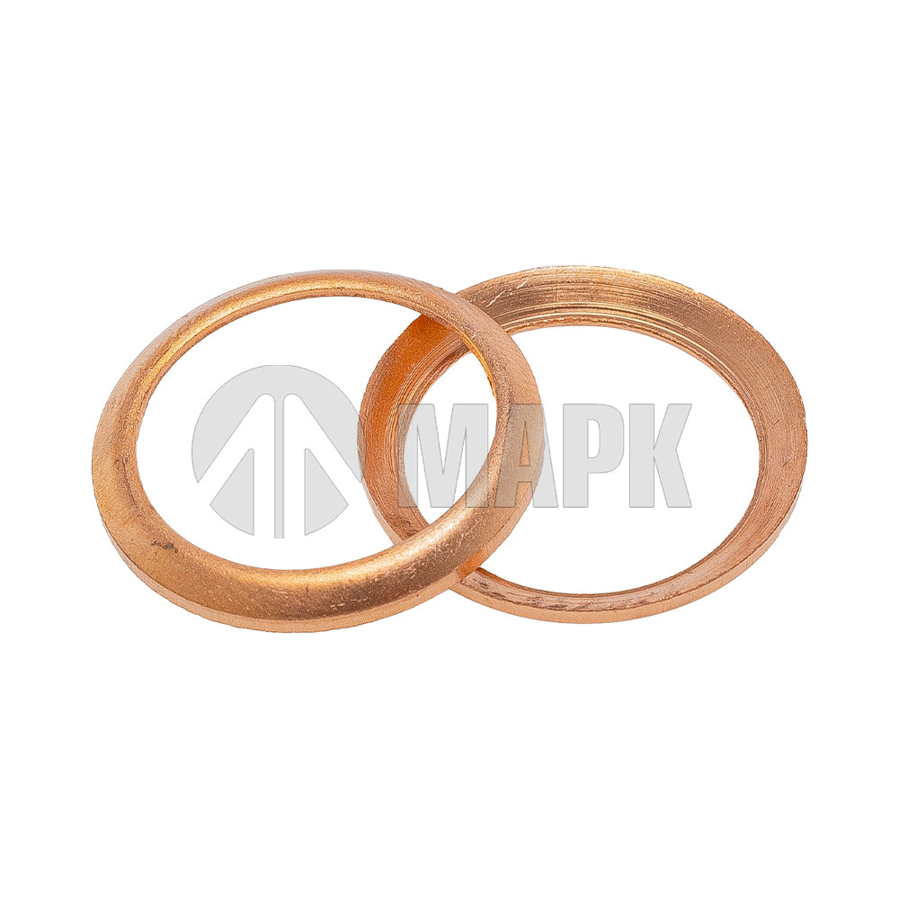 Шайба медная 16,2х20,6х1 (852212) (320.88754) под пробку ТННД (аналог)