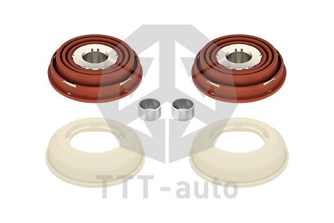 Р/к суппорта KNORR (толкатели с буртиком + пыльники) SN-6/7 а/м КамАЗ 5490/BPW/SAF (TTT)