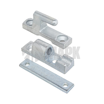 ПБ90/26 Петля бортовая L=90мм (комплект из 3-х) с закладной пластиной ан.TL1223/ 14320 (СП)