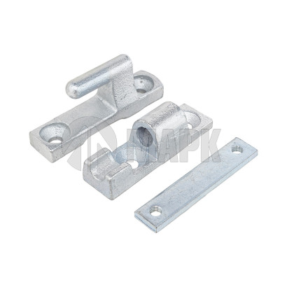 ПБ90/26 Петля бортовая L=90мм (комплект из 3-х) с закладной пластиной ан.TL1223/ 14320 (СП)