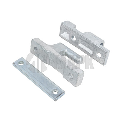 ПБ90/26 Петля бортовая L=90мм (комплект из 3-х) с закладной пластиной ан.TL1223/ 14320 (СП)