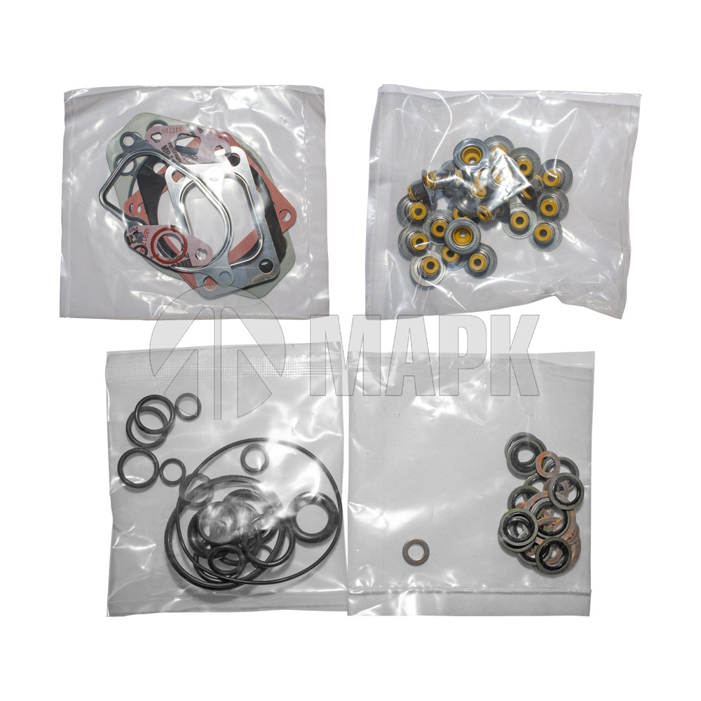 Комплект прокладок двигателя верхний (6ISBe) DVMARK