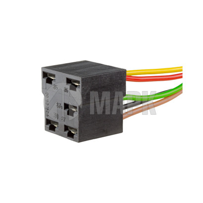  Колодка 4695900+5 проводов РЕЛЕ СТАРТЕРА ЕВРО (Альтернатива)