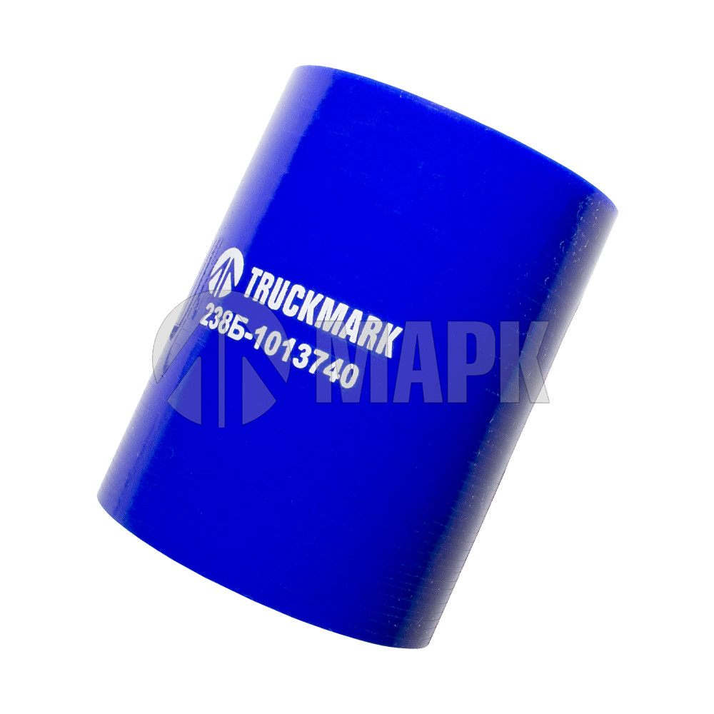 Патрубок соединительный теплообменника (силикон) синий (Ф55х80) (TRUCKMARK)