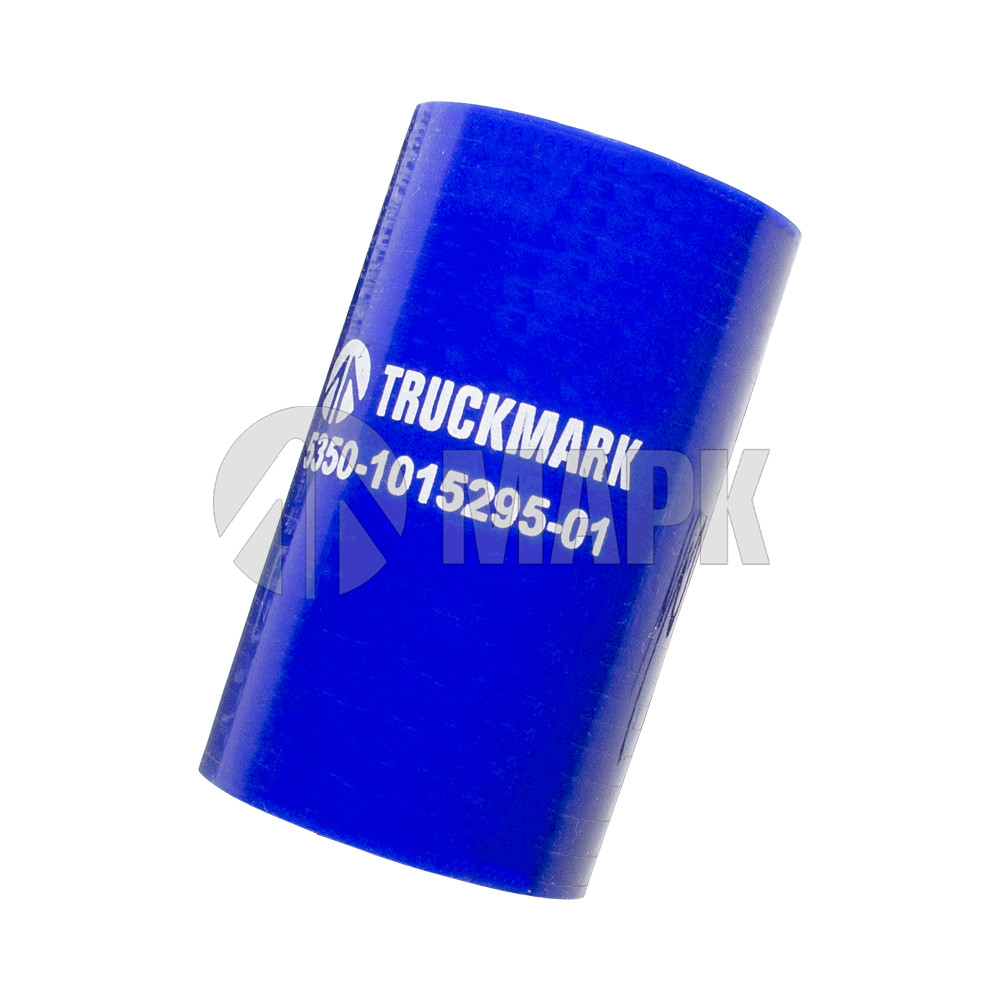 Патрубок радиатора нижний (силикон) синий (Ф32х70) (TRUCKMARK)