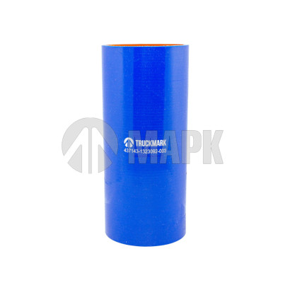 437143-1323092-003 Патрубок интеркулера (силикон) синий (Ф70х180) (TRUCKMARK)