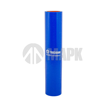 53205-1311049-01 Патрубок расширительного бачка (силикон) синий (Ф32x200) (TRUCKMARK)
