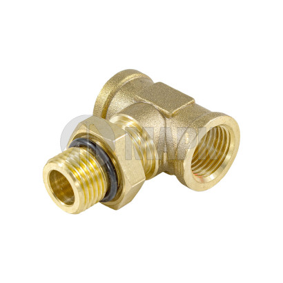 9422 М16-M16X1,5-М16 (4938) Соединитель трубки ПВХ,полиамид М16 внут-М16 наруж-М16 внут (фитинг тройник латунь) (Аналог CAMOZZI)