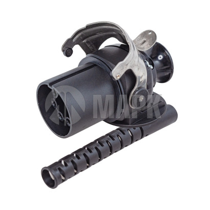 JC-158-7 Электроразъём (вилка) ABS 7 контактов (24V, пласт.) (TrailerParts)