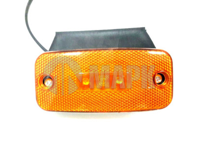 3008 LED Фонарь габаритный светодиод (желтый) с кроншт.