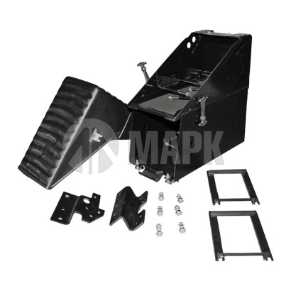 6540-3703050 Ящик аккумуляторной батареи в сб. (гнездо АКБ) (2-х ярусный) с монтажным комплектом (Альбернатива)