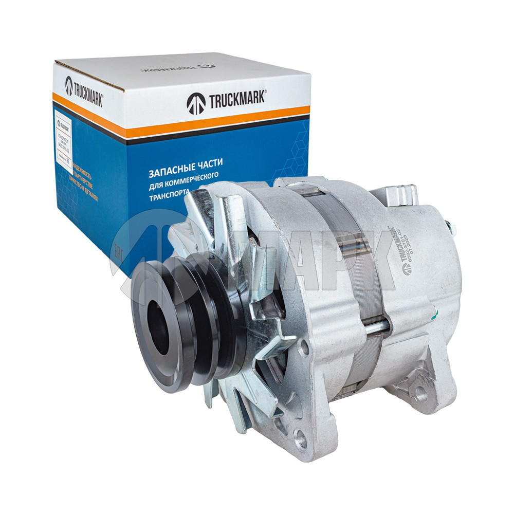 Генератор (28В 80А) для а/м УРАЛ, МАЗ, ЛАЗ с дв. 236,7511,7601 (TRUCKMARK)