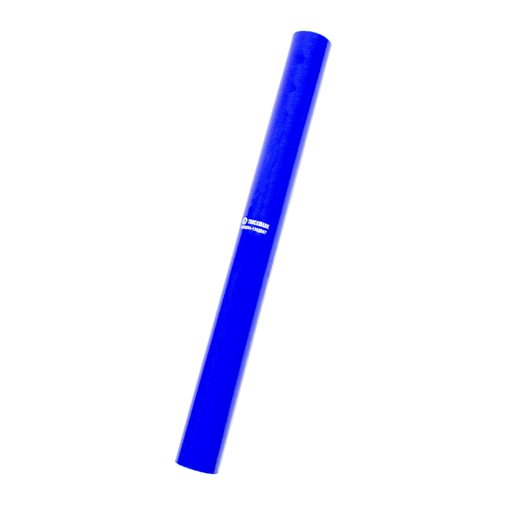 Патрубок радиатора верхний (силикон) синий (Ф42x540) (TRUCKMARK)