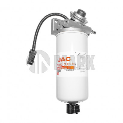 1105010LE6C0 Фильтр топливный JAC N80/N120 КАМАЗ Компас-9/12 грубой очистки в сборе (с FS20217)