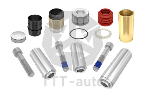 Р/к суппорта KNORR SB7648 (направляющие 36х114, уплотнители) MB Actros (ТТТ)