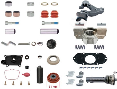 BRC2270 РМК суппорта KNORR NEXTT SyT7 SCHMITZ (полный) (Bremhof)