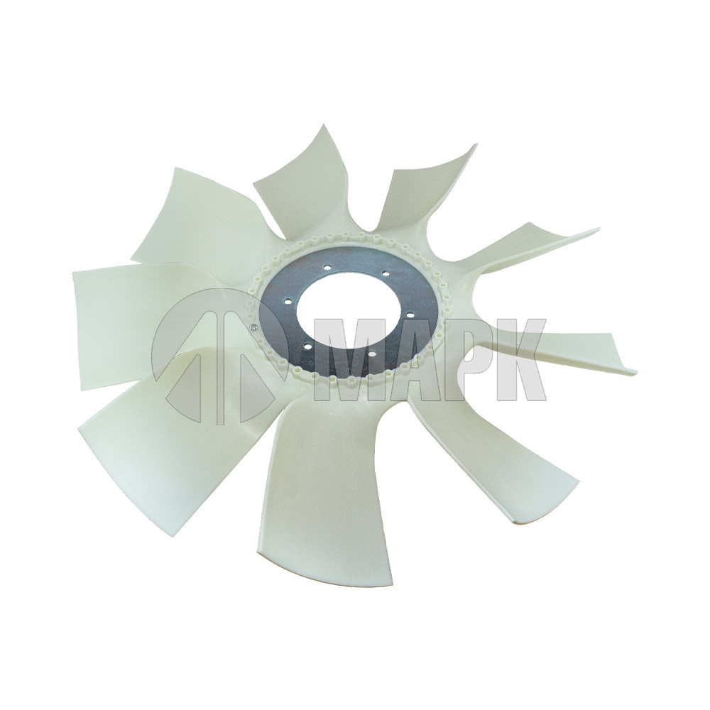 Крыльчатка вентилятора d-600мм, 9 лоп. на дв. 7601.10, 656.10 (под муфту 020004190) (TRUCKMARK)