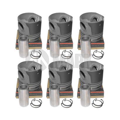 4376537 Ремкомплект поршневой на двигатель ISL9.5 (поршень 5305838) DCEC