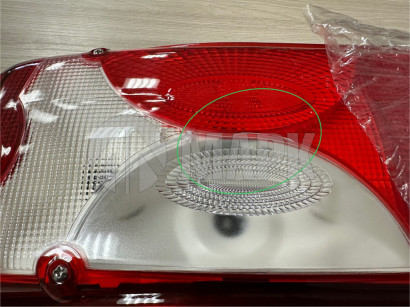 SY-SL2029 Фонарь задний SCANIA 1756754 левый УЦЕНКА! СКОЛЫ на стекле! АМР-сбоку (HanLin)