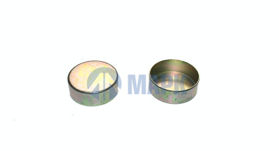Заглушка металлическая D=40/H=14mm. SB6/7 (по 10 шт в упаковке) (ST)