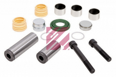 Р/к суппорта WABCO PAN 19/22 (направляющие, 14 деталей) (Marshall)