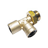 Фитинг тройник вертикальный D6422 12х12хM22x1,5 (Camozzi)