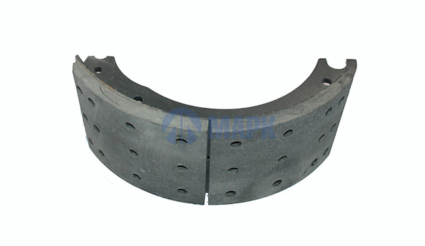 Колодка тормозная + накладка L1-8t (ширина 150mm) (А0814/А0815)  СЗАП (ZTM)