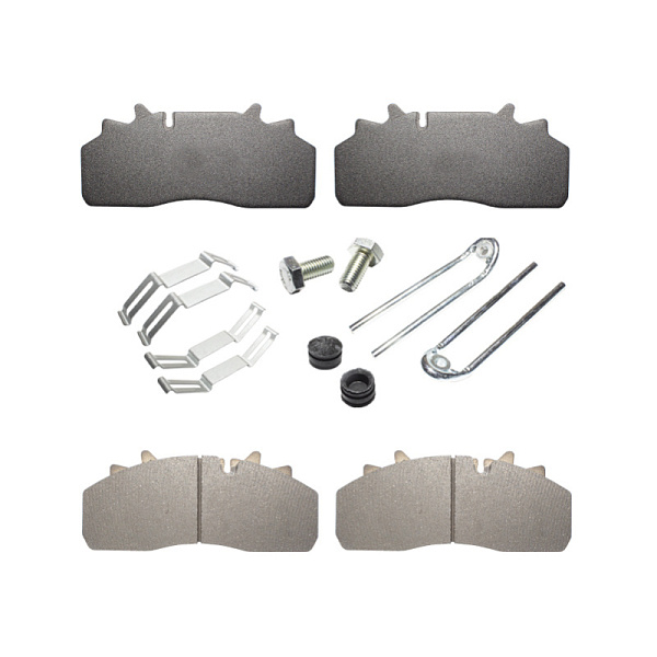 Колодки дисковые 29125 (29277) с установочным комплектом (250х111х29) Volvo FH/FM (UNIX)