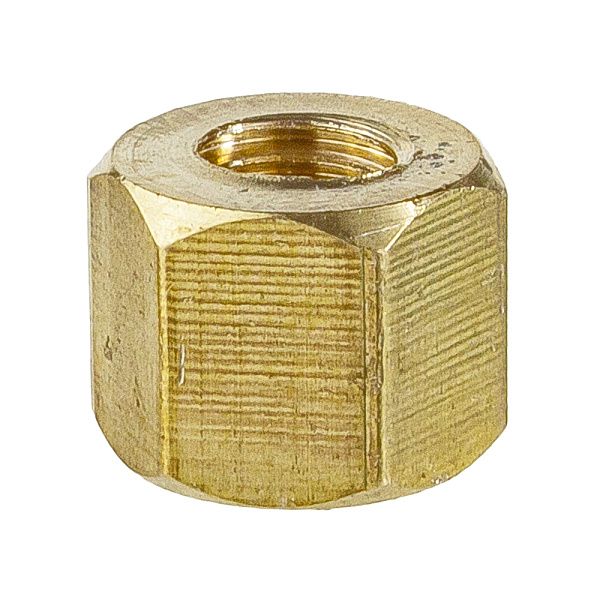 Гайка М8х1,25 латунная (высокая) Альтернатива